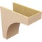 Ekena Millwork 12"W x 24"D x 24"H Classic Huntington Rough Cedar Woodgrain TimberThane Corbel, Primed Tan CORUR12X24X24HUNRCPR - alternate 6